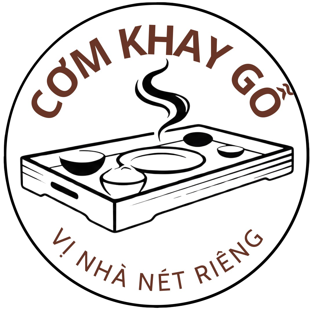 Logo Cơm Khay Gỗ
